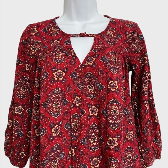 American Eagle Floral Babydoll Mini Dress Women's Sz XXS Boho Festival Coachella - Picture 2 of 16